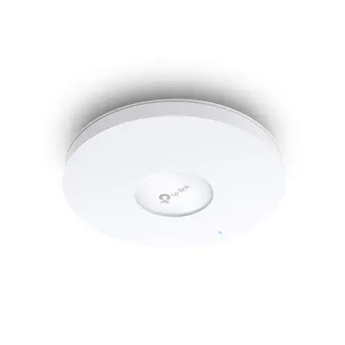 TP-Link AX3000 lubinis WiFi 6 prieigos taškas, 2976 Mbit/s, 574 Mbit/s, 2402 Mbit/s, 10,100,1000 Mbit/s, 2,4-5 GHz, IEEE 802.11a, IEEE 802.11ac, IEEE 802.11ax, IEEE 802.11b, IEEE 802.11g, IEEE 802.11n, IEEE 802.1x,...
