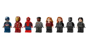LEGO MARVEL 76314 Captain America: Civil War Battle