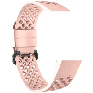Devia band Deluxe Sport Mesh for Fitbit Charge 3 / Charge 4 pink L