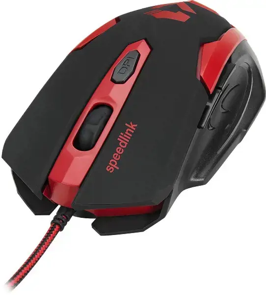 "Speedlink" pelė "Xito Gaming", raudona/juoda (SL-680009-BKRD)