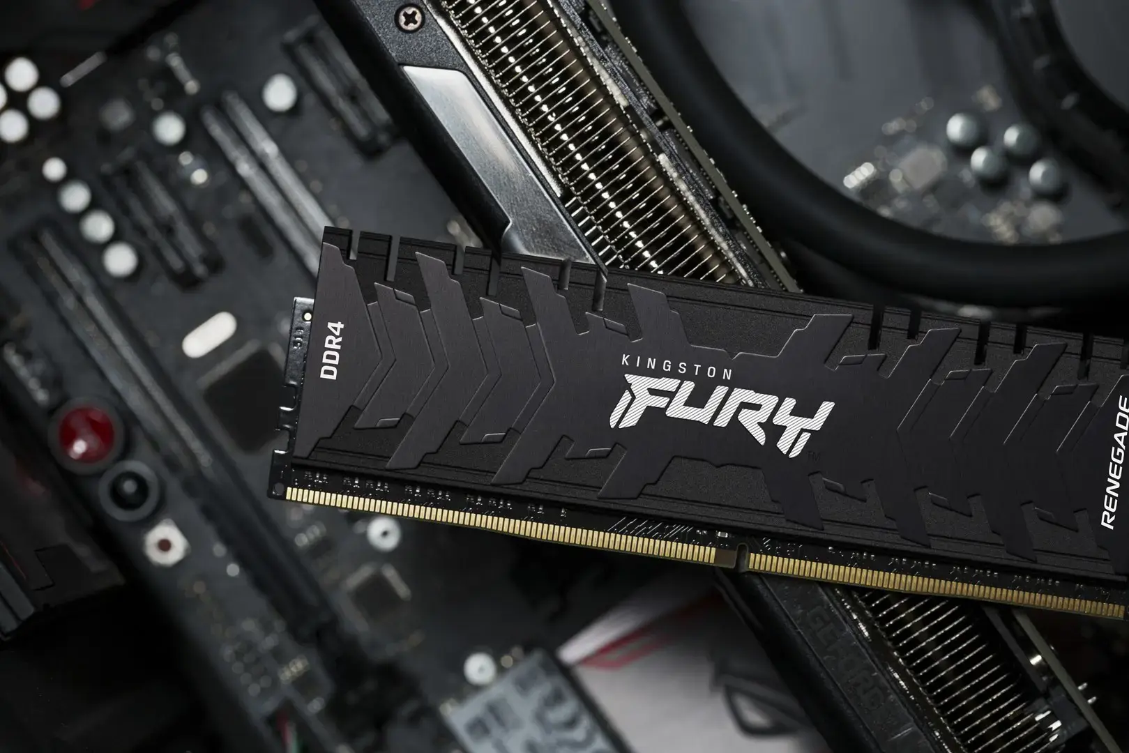 KINGSTON 16GB 4266MT/S DDR4 CL19 DIMM (KIT OF 2) FURY RENEGADE BLACK