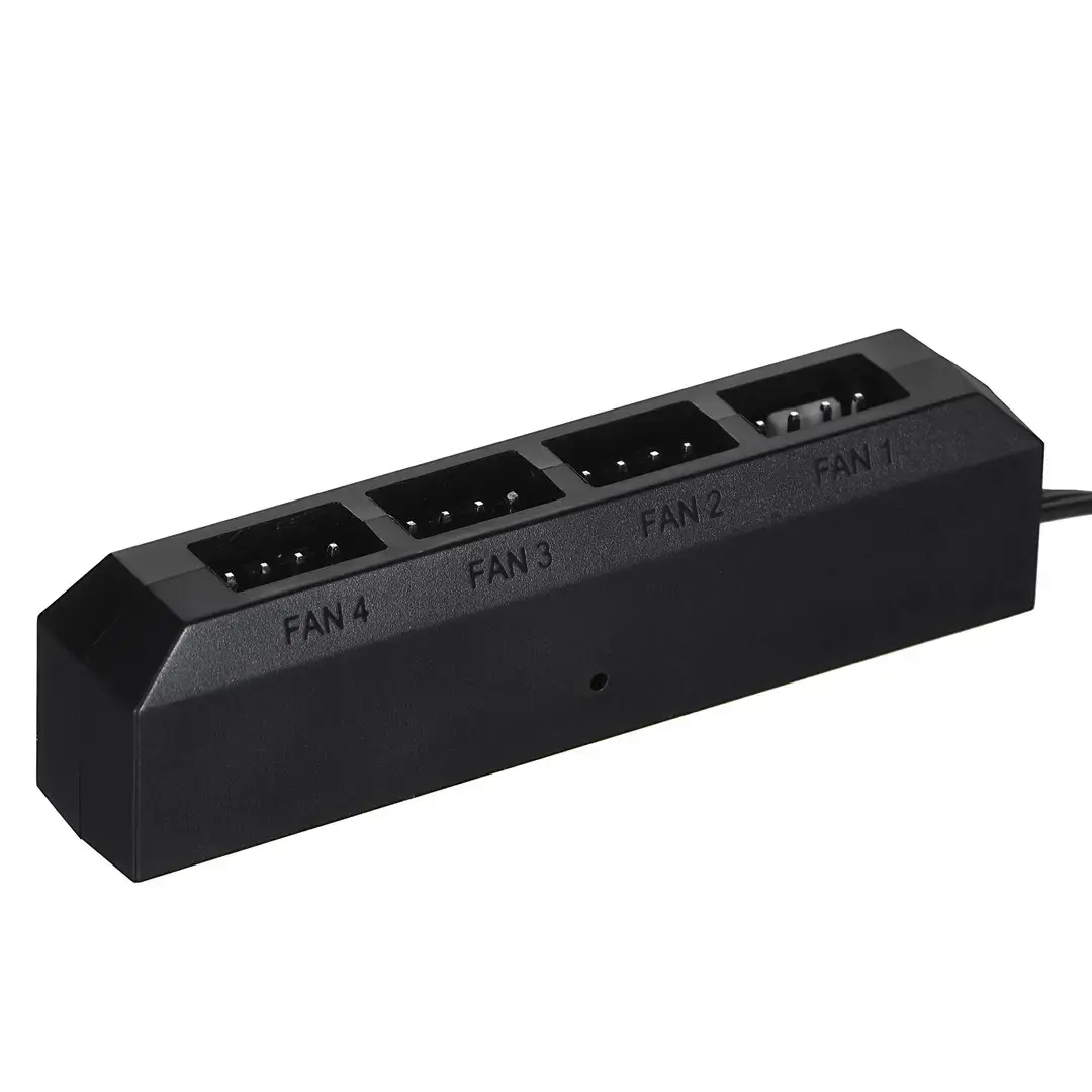 DeepCool FH-04, 0,55 m, ATX (20 kontaktų), 4 x Molex (3 kontaktų), tiesus, tiesus, juodas