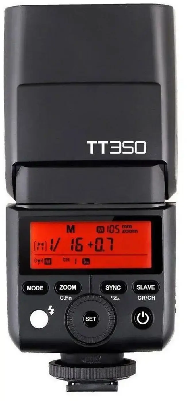 Godox TT350 speedlite for Fuji