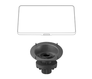 "Logitech Tap Riser Mount", Stovo laikiklis, Grafitas, 2,59 kg, 331 mm, 303 mm, 153 mm