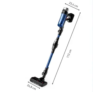 Tefal TY20C4WO X-Force Flex 9.60 Aqua^  All in 1 Handstick Cordless Vacuum Cleaner, Operating time up to 45 min, Dust Container 0.4L, Blue | TEFAL