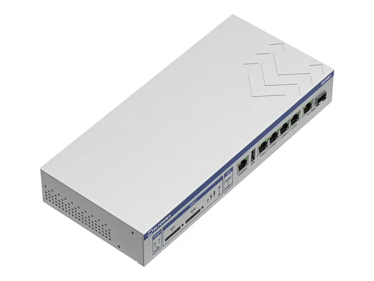 TELTONIKA RUTXR1 Enterprise Rack-mountable SFP/LTE Router
