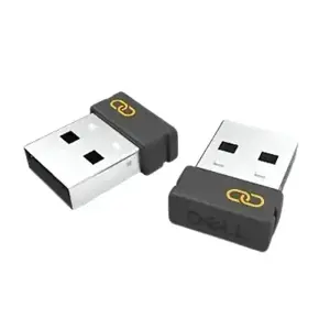 DELL WR3, USB receiver, 14 mm, 19.7 mm, 6.5 mm, 1.98 g, Black