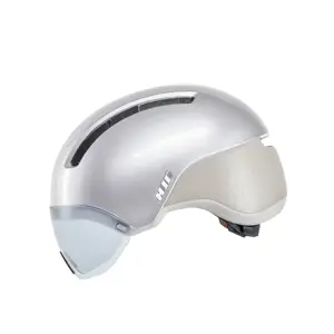 HJC CALIDO PLUS Silver Cycling Helmet, PEARL GREYISH SILVER, Size S