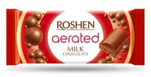 Pieniškas šokoladas ROSHEN, korėtas, 80 g