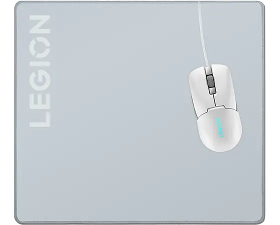 Lenovo GXH1C97868, Grey, Monochromatic, Microfibre, Rubber, Non-slip base, Gaming mouse pad