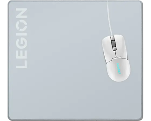 Lenovo GXH1C97868, Grey, Monochromatic, Microfibre, Rubber, Non-slip base, Gaming mouse pad