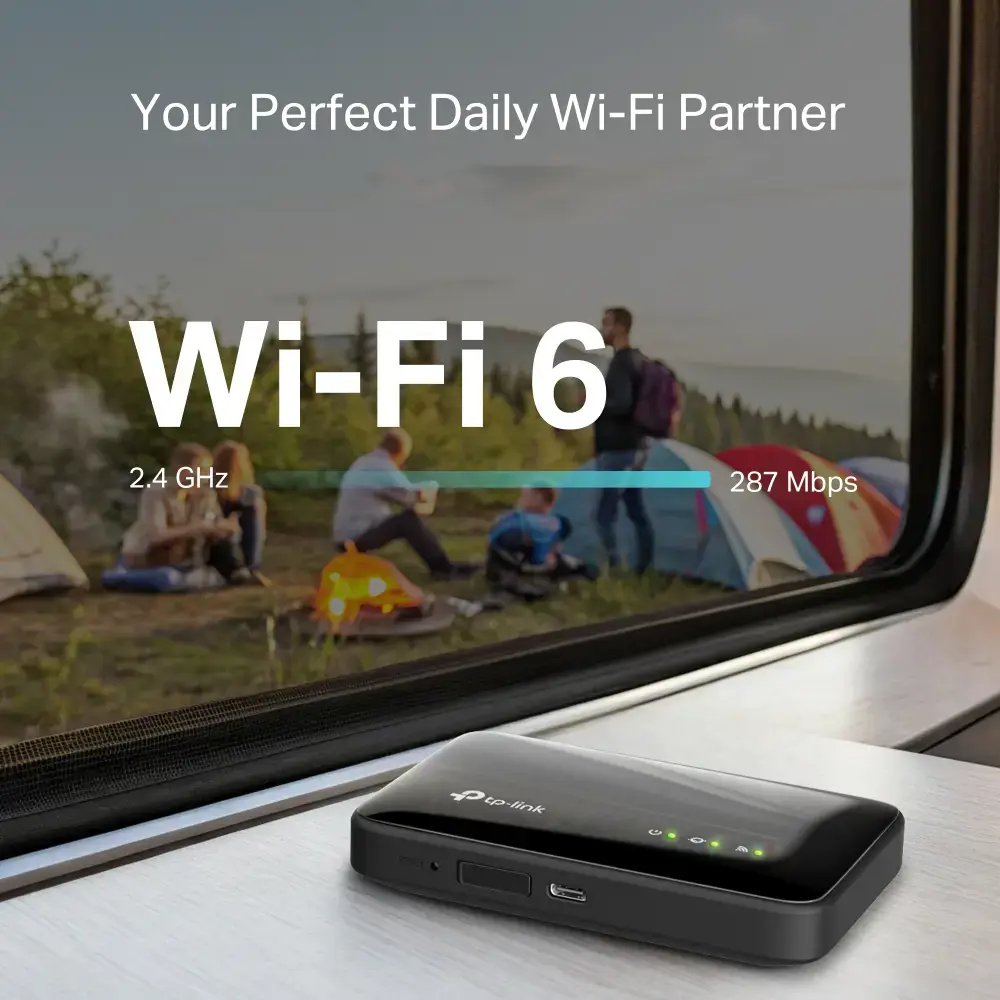 TP-LINK 4G LTE Mobile Wi-Fi | M7005 | 802.11ax | MU-MiMO No | no PoE | Antenna type Internal