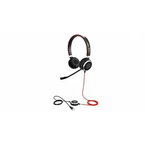 Jabra EVOLVE 40 MS Stereo, laidinis, biuro / skambučių centras, 171 g, ausinės, juodos spalvos