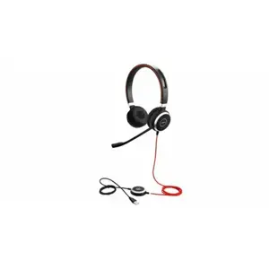 Jabra EVOLVE 40 MS Stereo, laidinis, biuro / skambučių centras, 171 g, ausinės, juodos spalvos