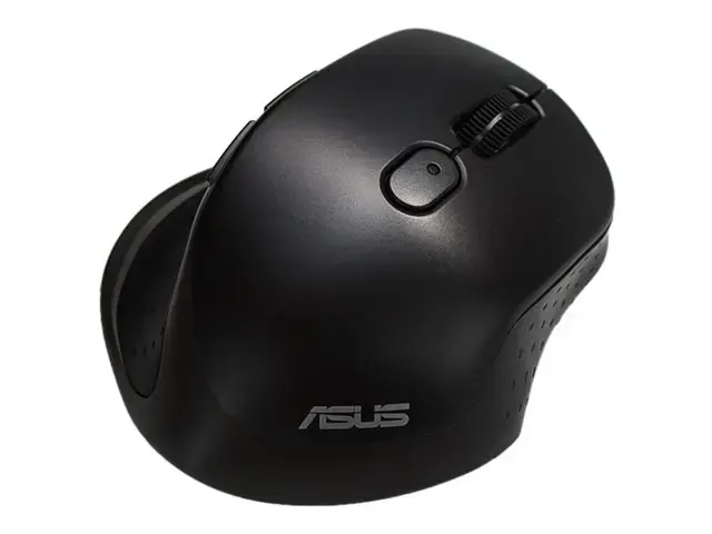 ASUS MW203, dešiniarankis, optinis, RF belaidis + "Bluetooth", 2400 DPI, juodas
