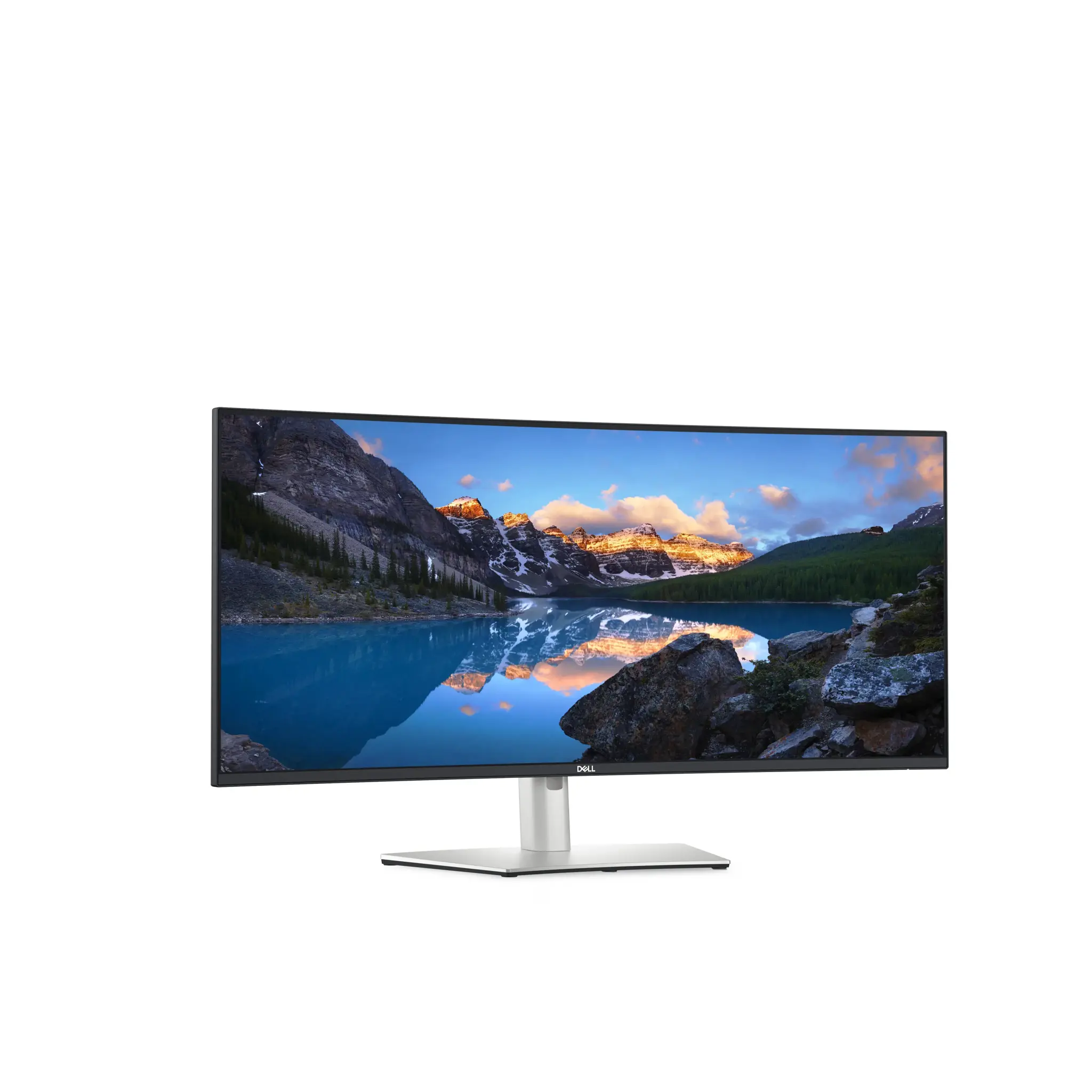 DELL UltraSharp U3824DW, 96,5 cm (38 colių), 3840 x 1600 taškų, Wide Quad HD+, LCD, 8 ms, juoda, sidabrinė