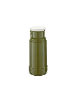 ROTPUNKT Glass thermos, capacity 0.250 l, olive (green)