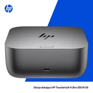 HP Thunderbolt 4 Ultra Dock G6 280W w/Combo Cable - 5x USB-A, 2x USB-C, 1x USB-C Thunderbolt 4, 2x …