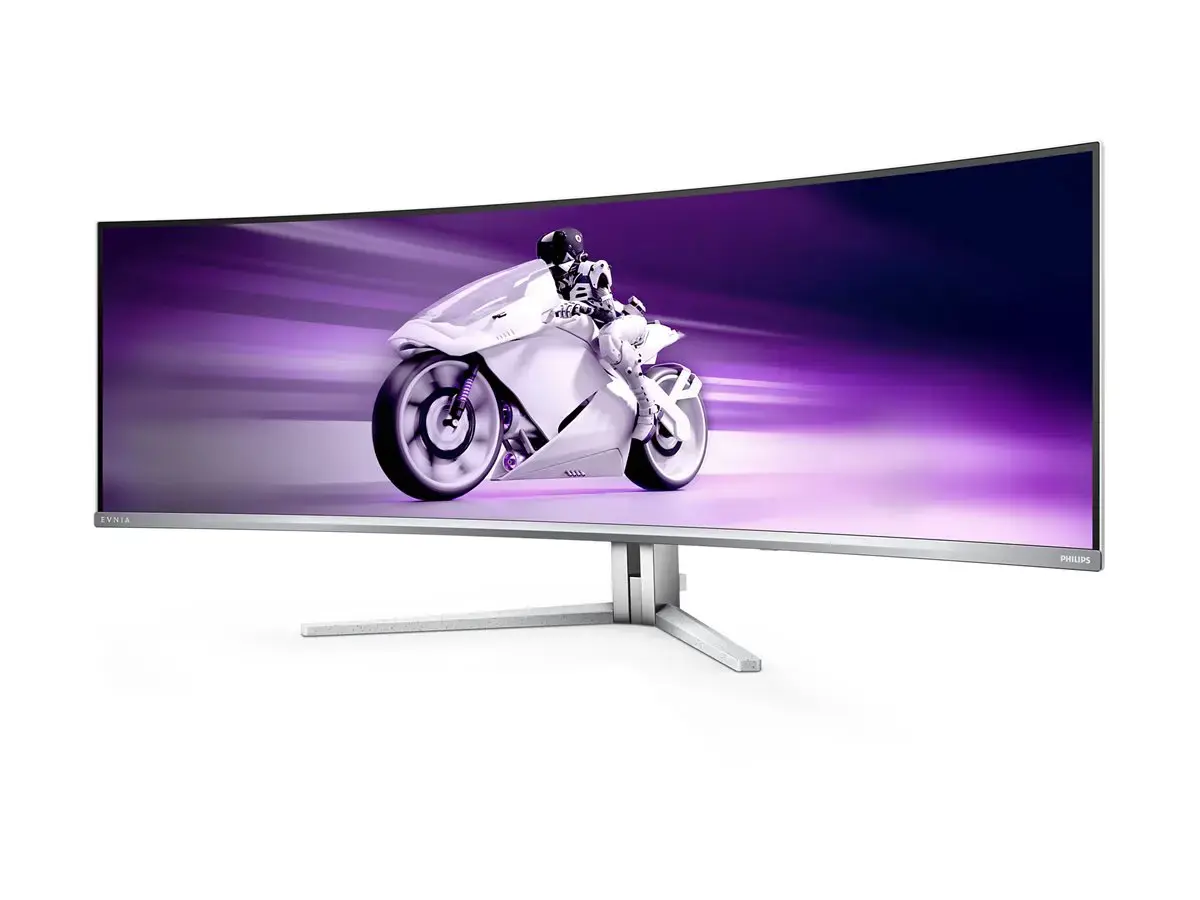 Philips Evnia 8000 49M2C8900L/00, 124.2 cm (48.9"), 5120 x 1440 pixels, Dual QHD, QDOLED, 0.03 ms, White