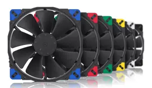 Noctua NF-A20 PWM CH.BK.S kompiuterio aušinimo sistema Kompiuterio korpuso ventiliatorius 20 cm juodas