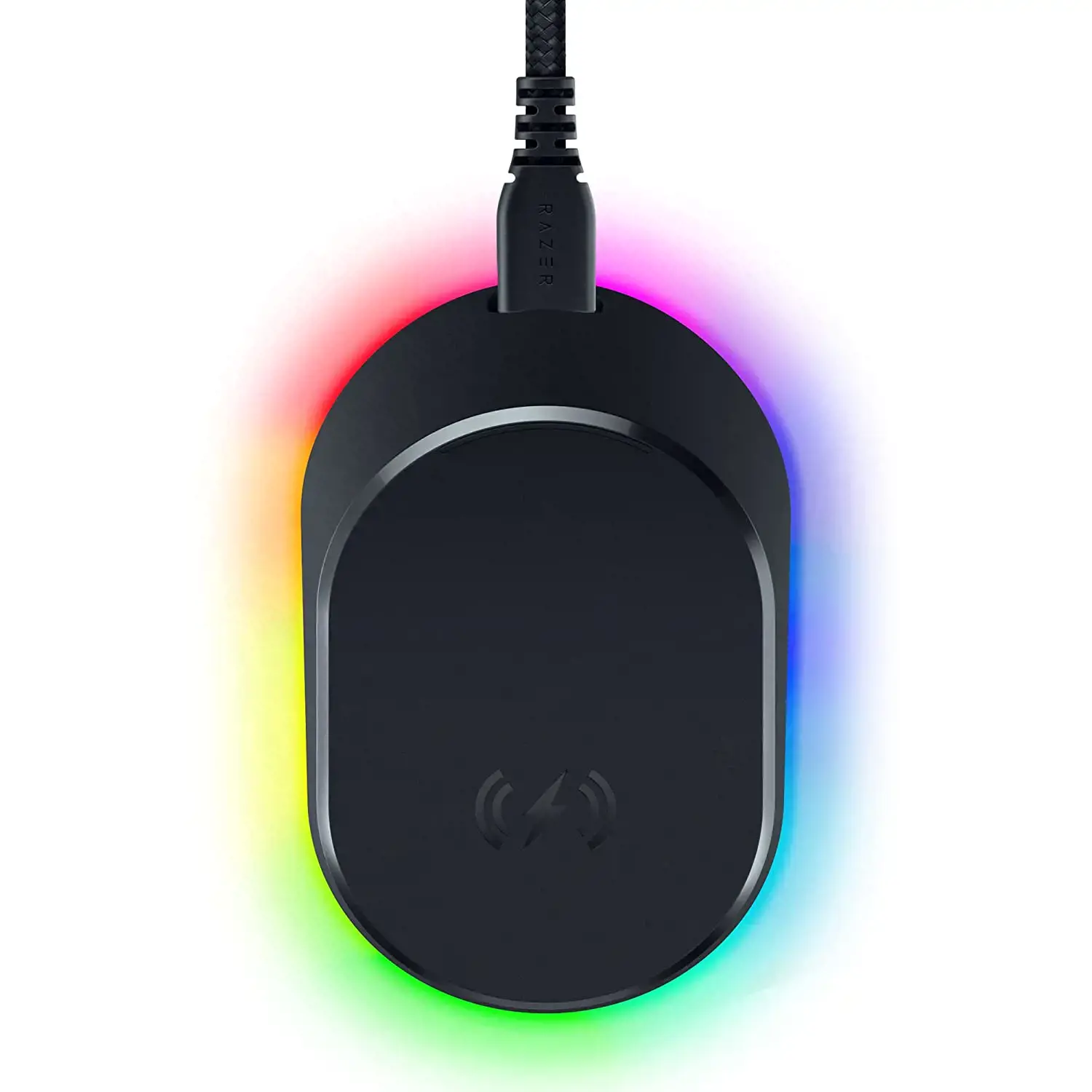 "Razer Mouse Dock Pro" + belaidžio įkrovimo paketas RGB LED lemputė, USB, belaidis, juodas