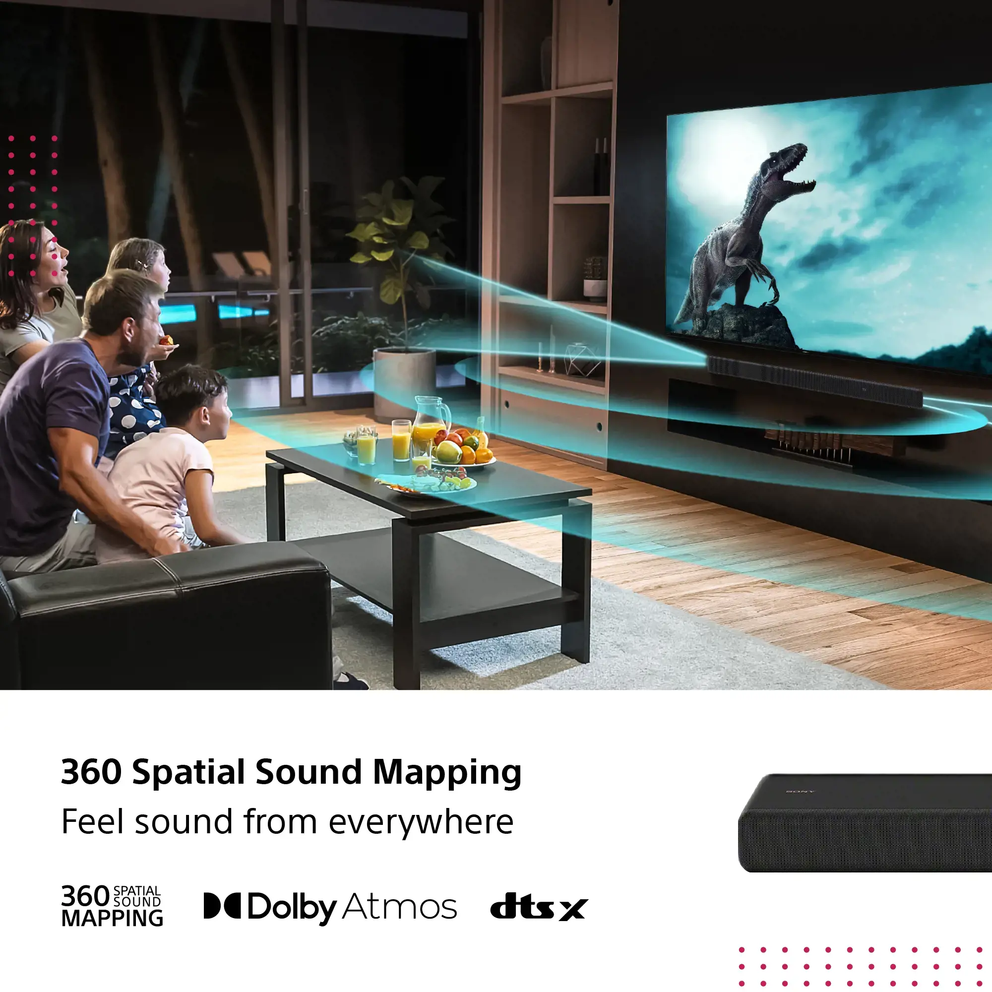 "Sony HT-A3000", 3.1 kanalo, 250 W, DTS, DTS 96/24, DTS Virtual:X, DTS-ES, DTS-HD HR, DTS-HD Master Audio, DTS:X, Dolby Atmos, Dolby..., 250 W, integruotas, juodas