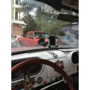 "RAM Mounts X-Grip" telefono laikiklis su "Twist-Lock" siurbtuku, mobilusis telefonas / išmanusis telefonas, pasyvusis laikiklis, juodas