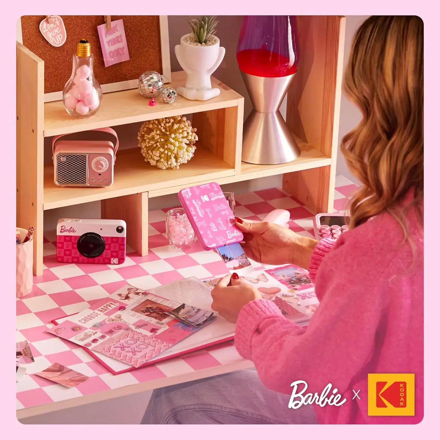 Kodak x Barbie photo printer Step Slim 2