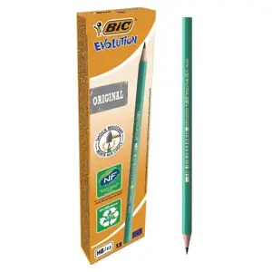 Bic Pieštukas Evolution Original HB, pakuotėje 12 vnt 004608
