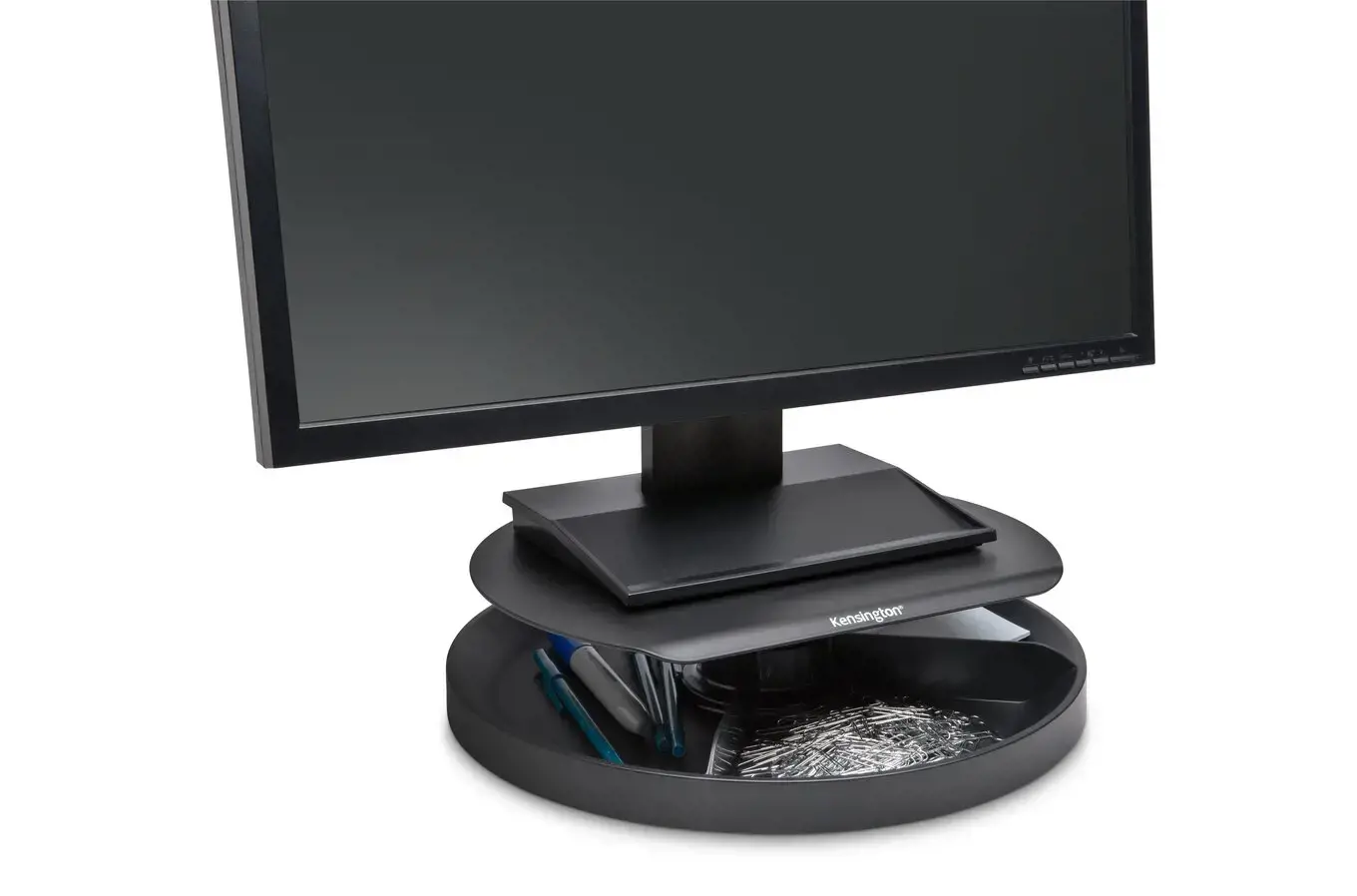 "Kensington SmartFit® Spin2™" monitoriaus stovas - juodas, laisvai pastatomas, 18 kg, juodas