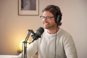 "Rode" mikrofonas PodMic USB