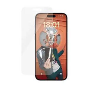 TEMPERED stiklo ekrano apsauga "Apple iPhone 15 Plus" (skaidri)
