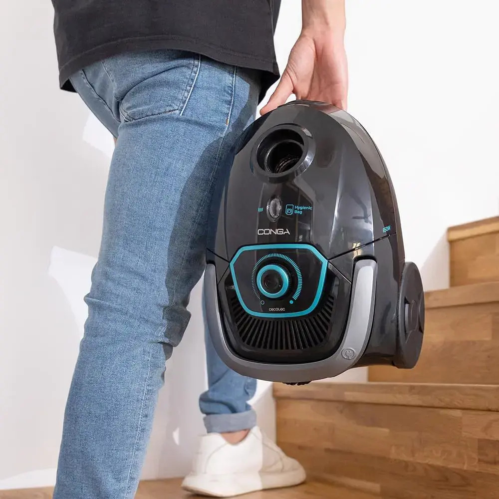 Extractor Cecotec Conga Powerbag 2500 Compact Plus Black