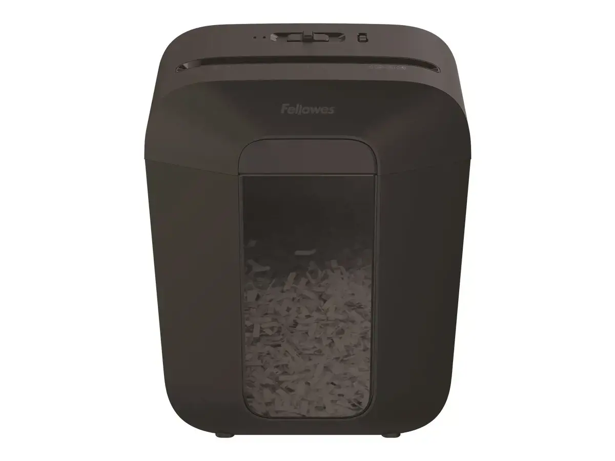 "Fellowes Powershred LX45", kryžminis smulkinimas, 4 x 37 mm, 17 l, mygtukai, 6 min, juoda