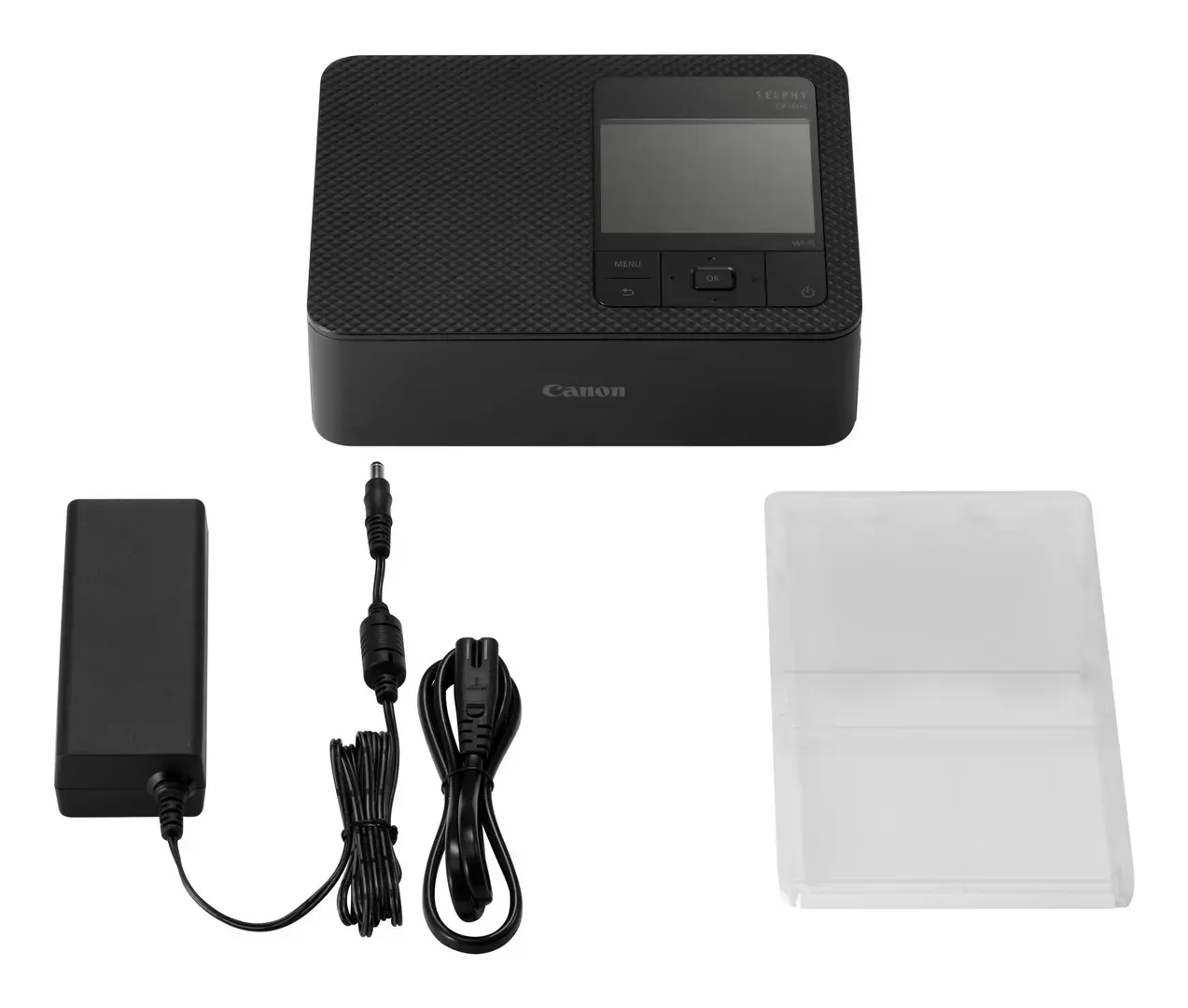 "Canon SELPHY CP1500", sublimacinis spausdinimas dažais, 300 x 300 DPI, 4" x 6" (10x15 cm), "Wi-Fi", tiesioginis spausdinimas, juodas
