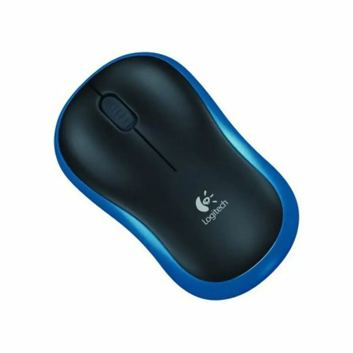 Logitech M185 Belaidė pelė, RF Wireless, 1000 DPI, Juoda/Mėlyna