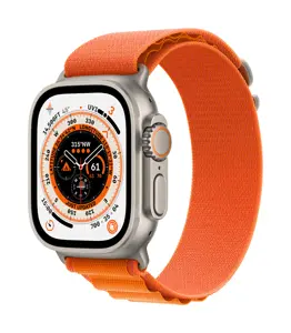 "Apple Watch Ultra" GPS + mobilusis ryšys MQFM3UL/A 49 mm, "Retina LTPO OLED", Jutiklinis ekranas, …