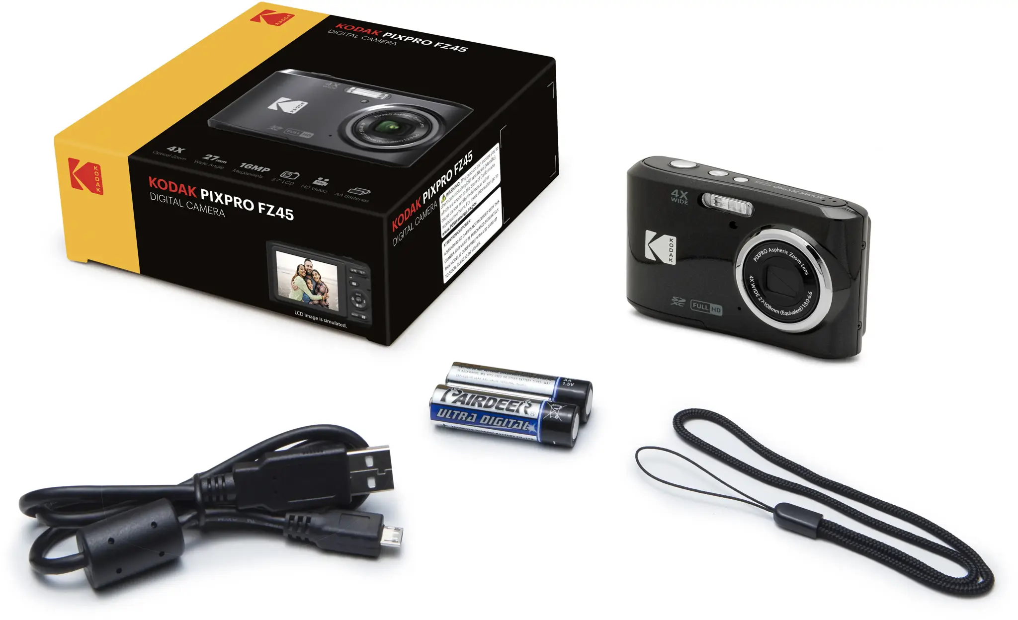 Kodak PixPro FZ45, black