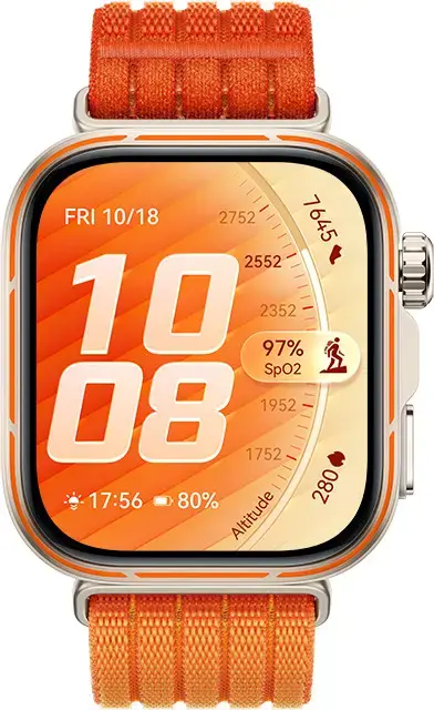 Huawei Watch FIT 5 Pro, Orange, Niki-B29W