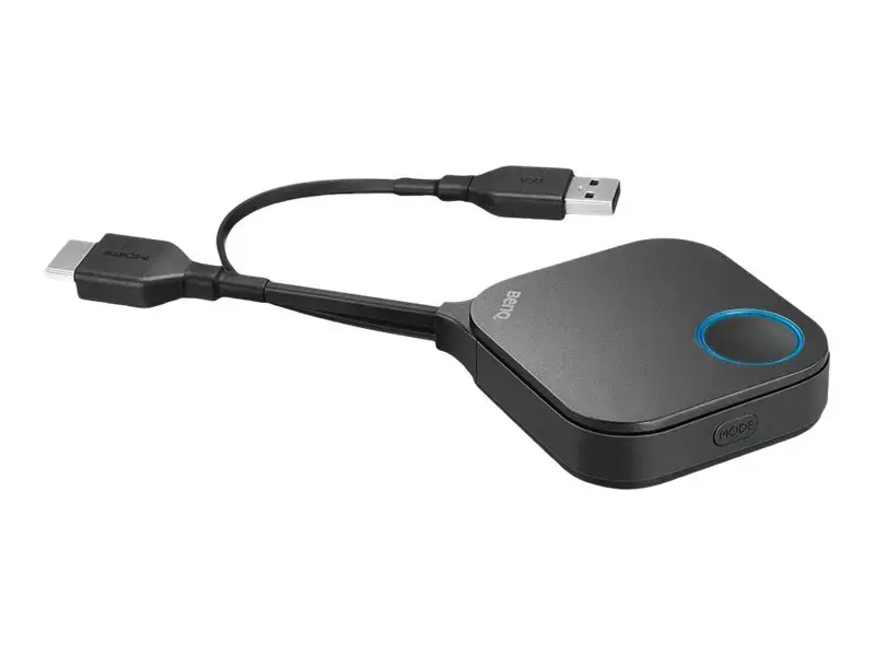 "BenQ InstaShow WDC10 EU/UAE/JP" belaidis vaizdo ir garso prailgintuvas, c:Black