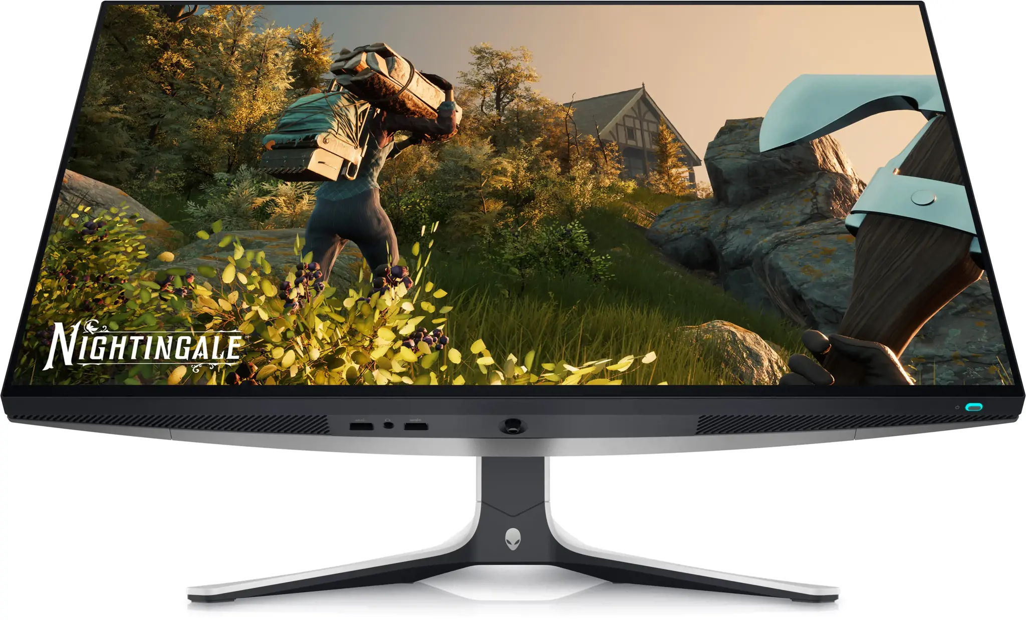 Monitorius Alienware AW2723DF, 68.6 cm (27"), 2560 x 1440 pixels, Quad HD, LCD, 1 ms, Silver