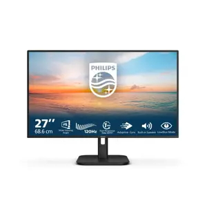 Philips 27E1N1200A/00 | 27 " | IPS | FHD | 16:9 | 120 Hz | 4 ms | 1920 x 1080 pixels | 300 cd/m² | HDMI ports quantity 1 | Black
