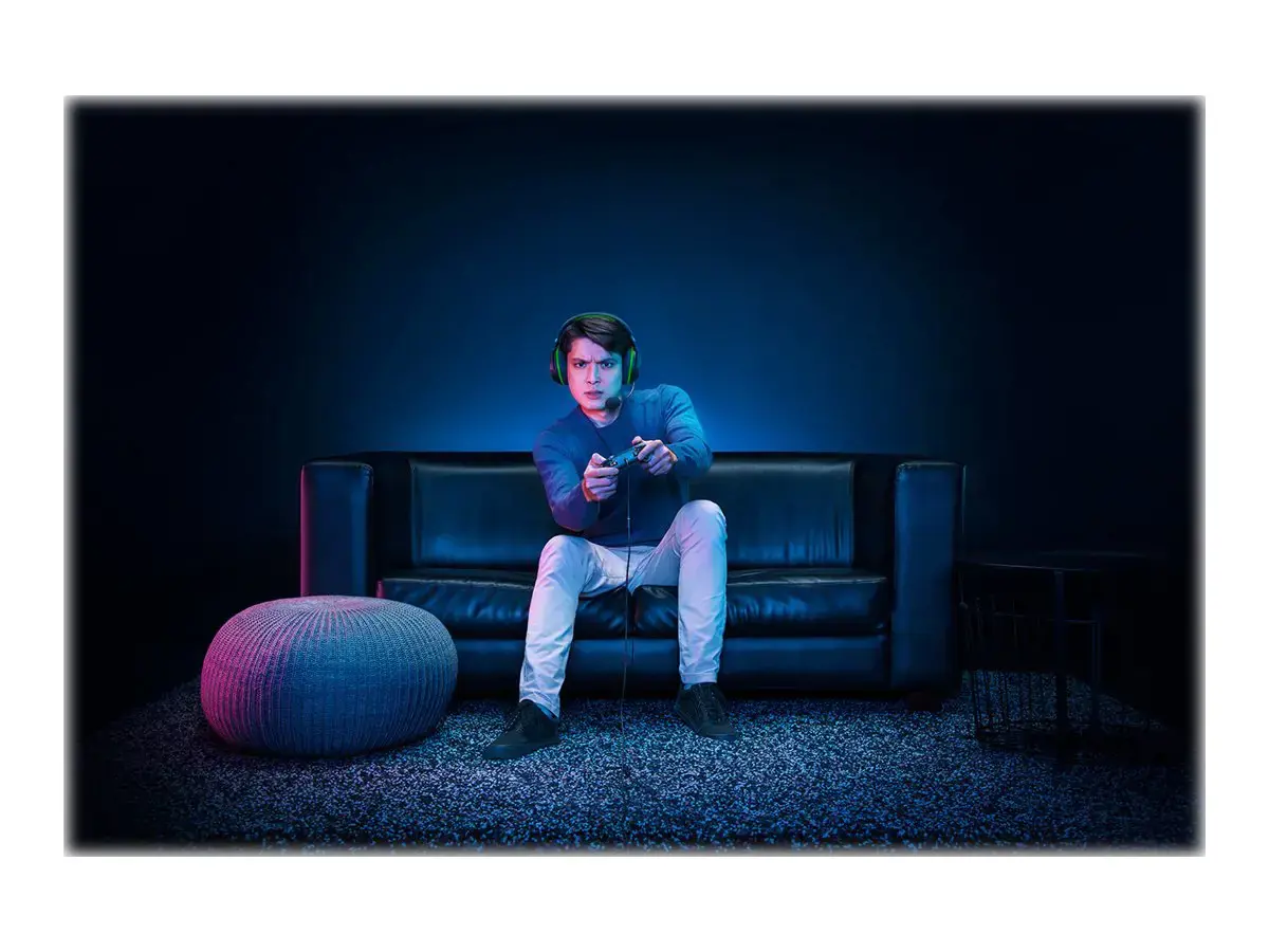 "Razer" juodos spalvos, belaidės, žaidimų ausinės, "Kaira Pro", skirtos "Xbox