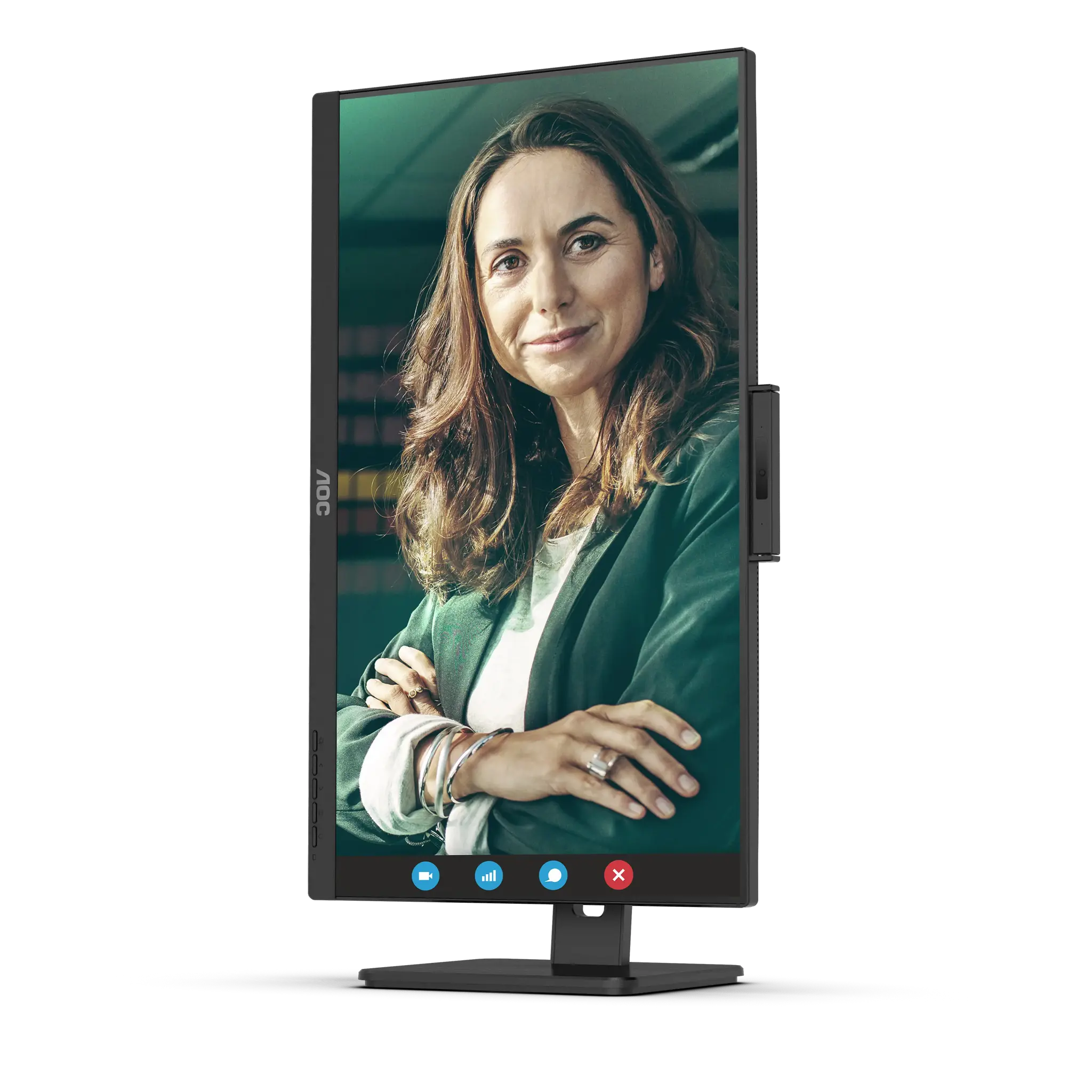 Monitorius AOC 24P3CW 23.8inch IPS TFT 1920x1080 HDMI DP USB Black