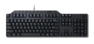 DELL KB522, pilno dydžio (100%), laidinis, USB, membraninis, QWERTY, juodas