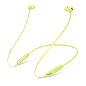 "Beats Flex" - Visą dieną veikiančios belaidės ausinės - Yuzu Yellow, modelis A2295