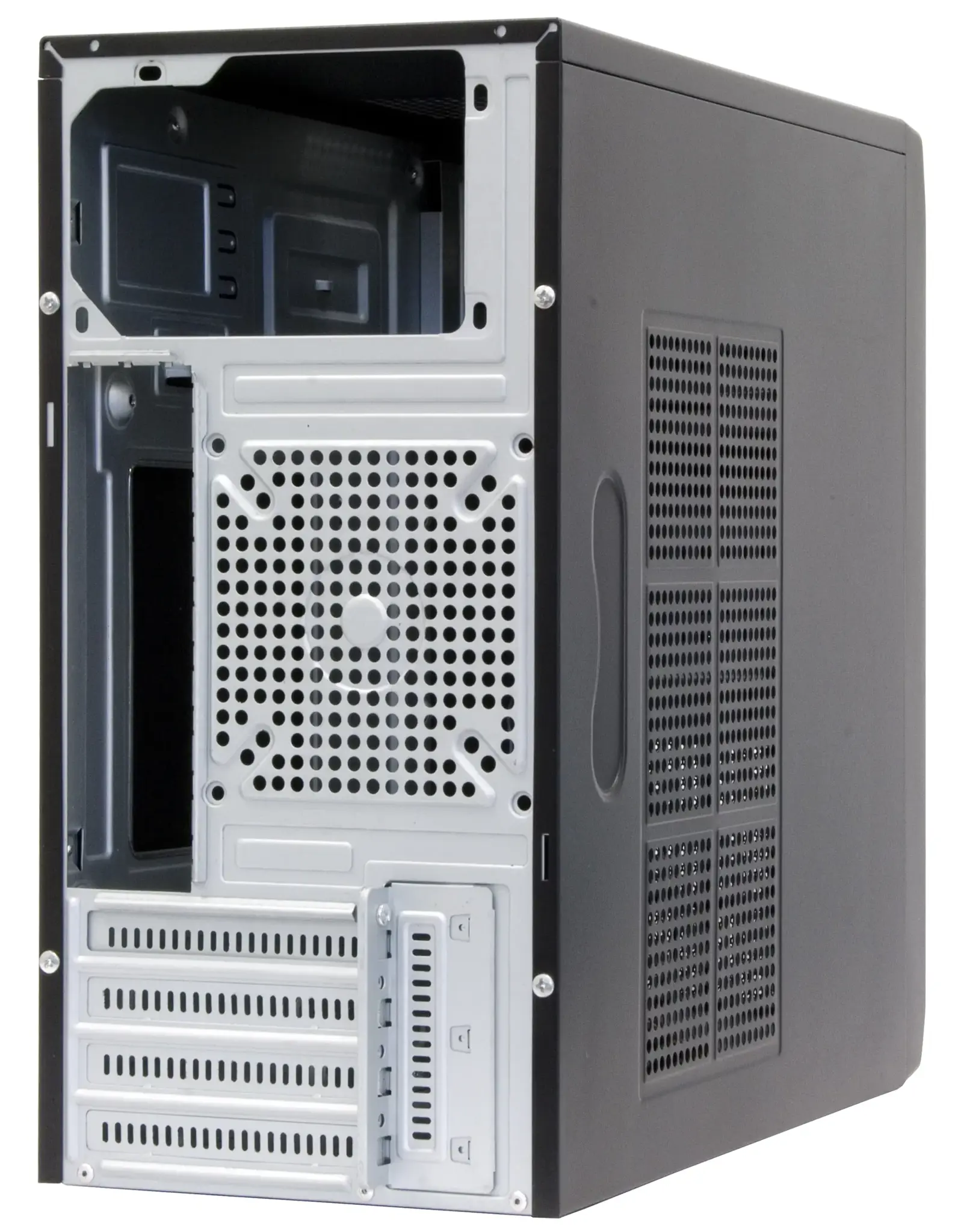 Chieftec LT-01B-350GPB, Mini Tower, PC, Black, Mini-ATX, SECC, 14 cm