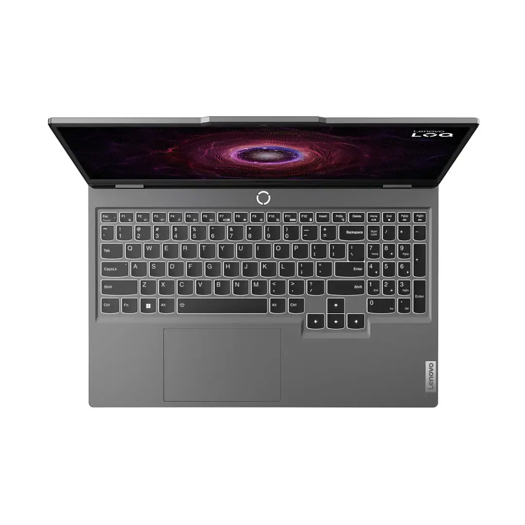 Lenovo LOQ 15ARP9 AMD Ryzen™ 5 7235HS Laptop 39.6 cm (15.6") Full HD 16 GB DDR5-SDRAM 512 GB SSD NVIDIA GeForce RTX 4050 Wi-Fi 6 (802.11ax) NoOS Grey