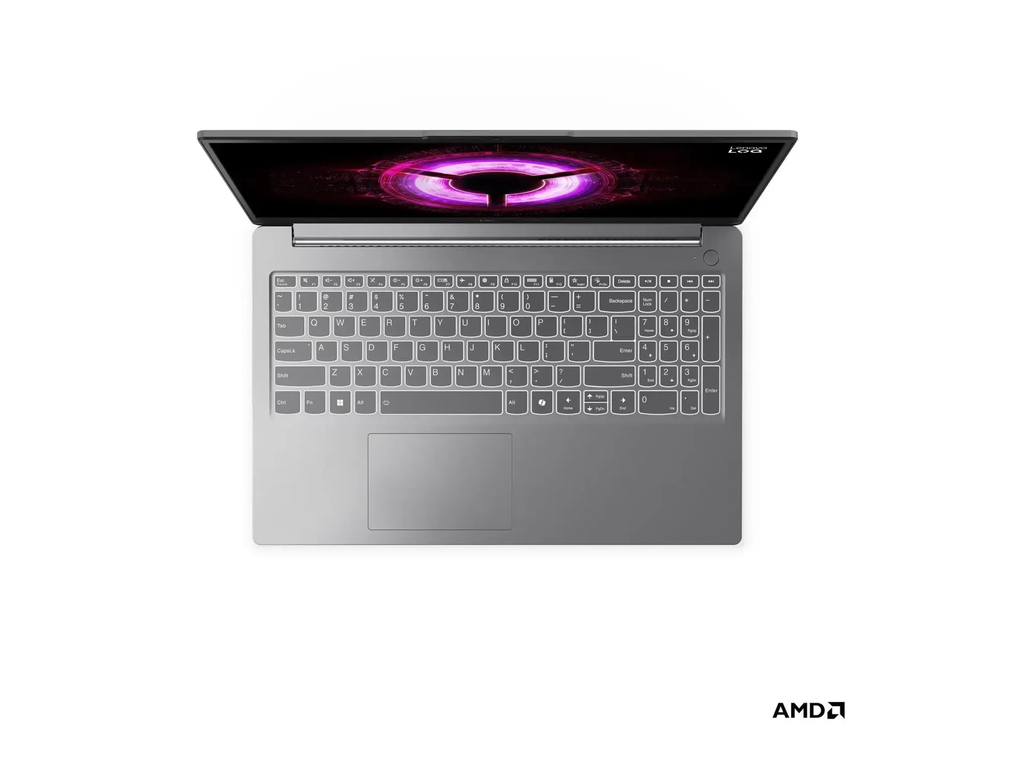 Nešiojamas kompiuteris Lenovo LOQ 15ARP10E, AMD Ryzen 7 7735HS (Max. 4.75GHz, 16M, 8C), 512 GB, 15,6 Coliai, Windows 11 Home