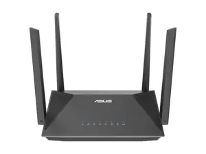 ASUS RT-AX52 AX1800 AiMesh, Wi-Fi 6 (802.11ax), Dual-band (2.4 GHz / 5 GHz), Ethernet LAN, Black, Tabletop router
